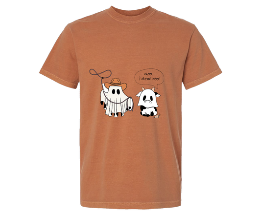 Halloween merch Moo Boo