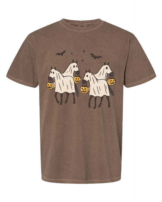 Halloween merch horses boo
